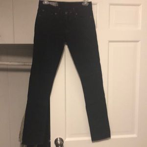 Red Engine black skinny jeans size 27